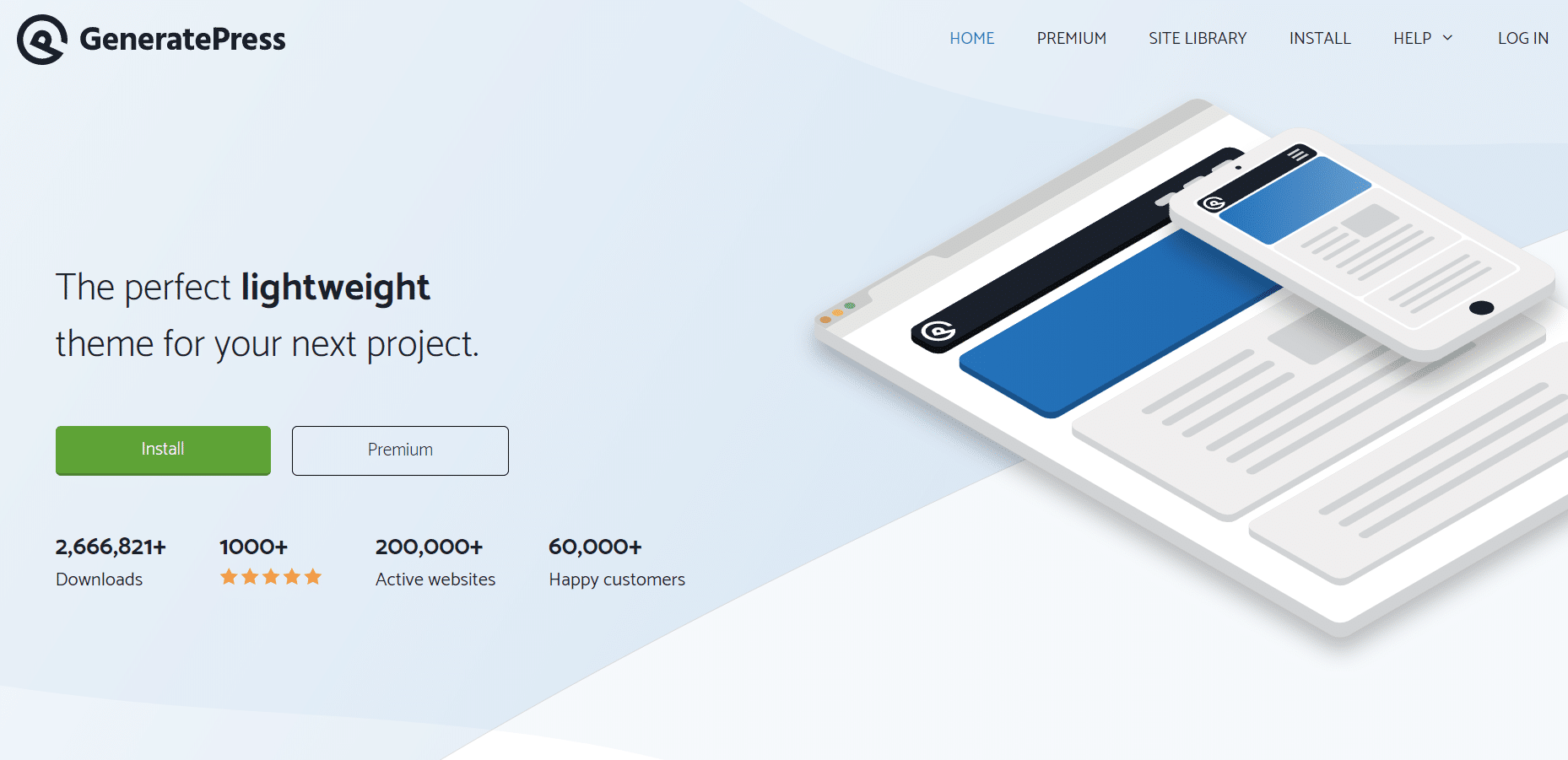 Generatepress-theme-homepage