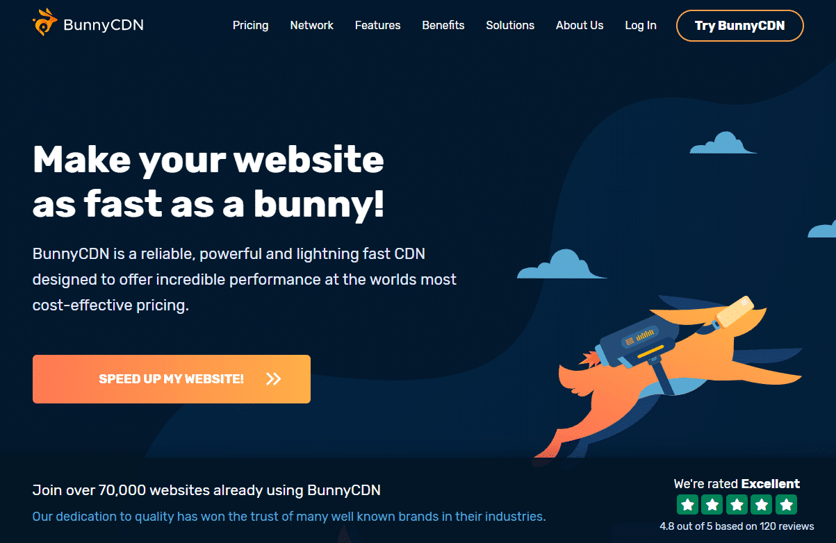 BunnyCDN Homepage