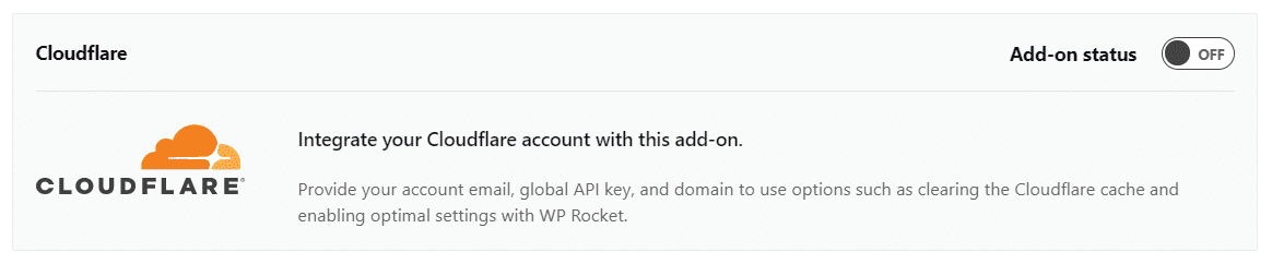 CloudFlare Add on