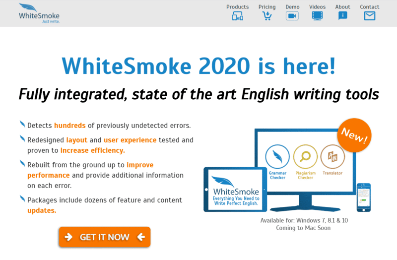 WhiteSmoke-Homepage