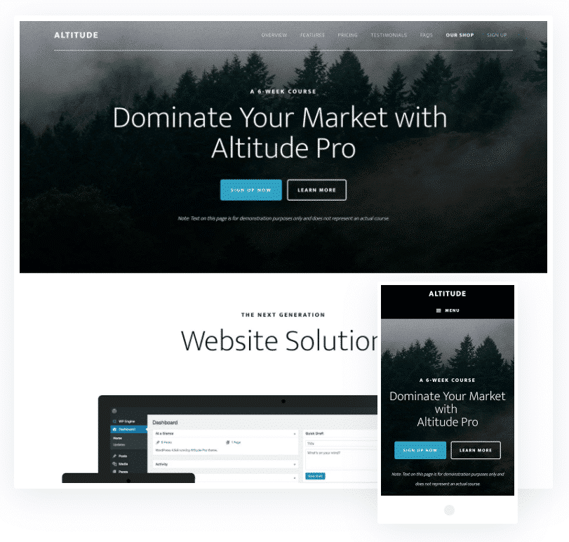 Altitude Pro Premium StudioPress Theme