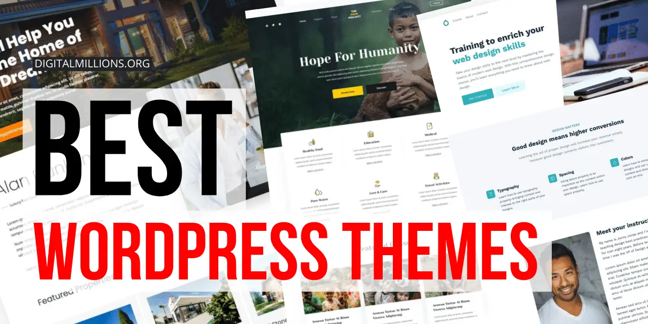 21 Best WordPress Themes for Blogs & Business Websites