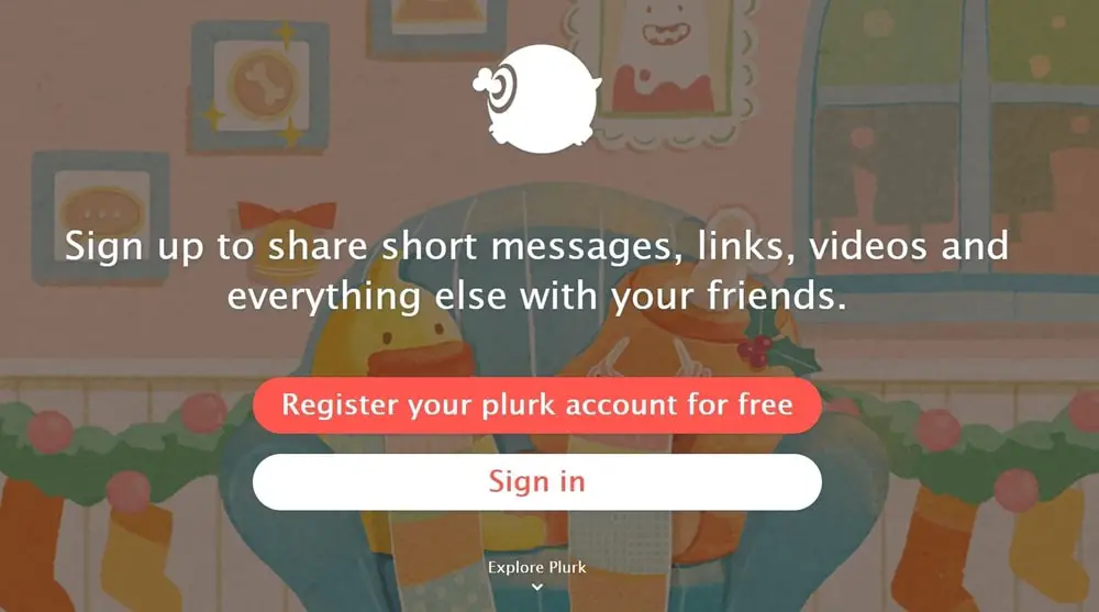 Plurk Homepage