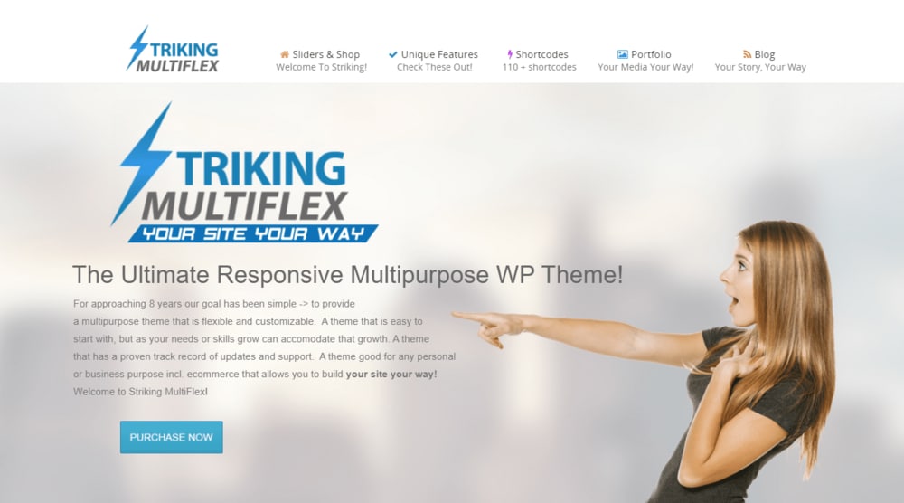 Striking Multiflex Theme