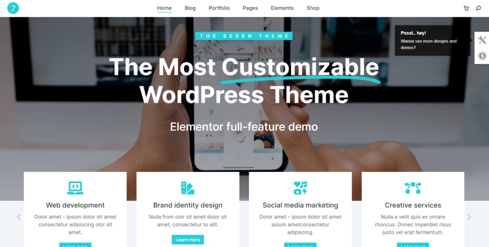 The7 WordPress Theme