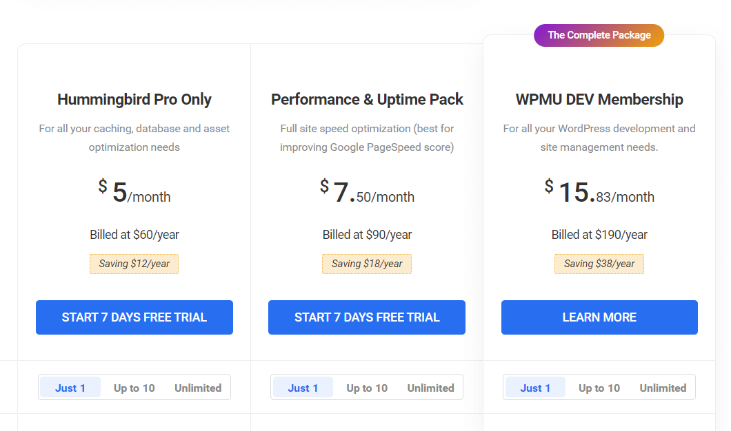 Hummingbird Pro Pricing