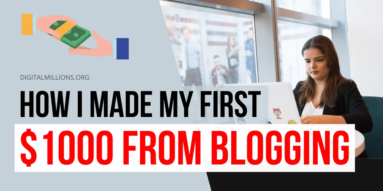 Blogging Income Report – How I Made My First $1000 Blogging