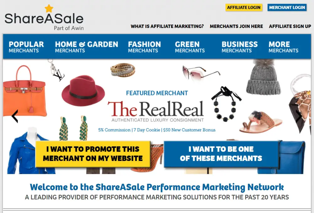 ShareASale Homepage Image
