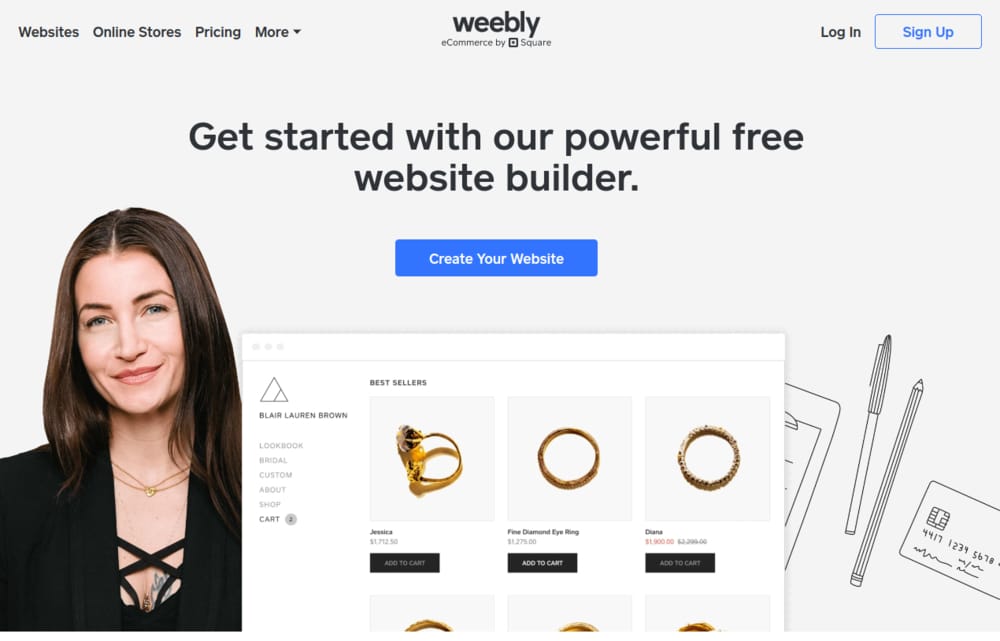 Weebly Website Building Software