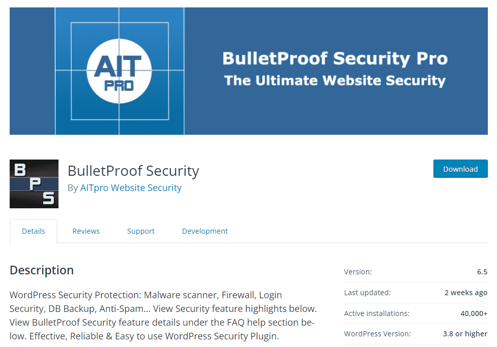 BulletProof Security