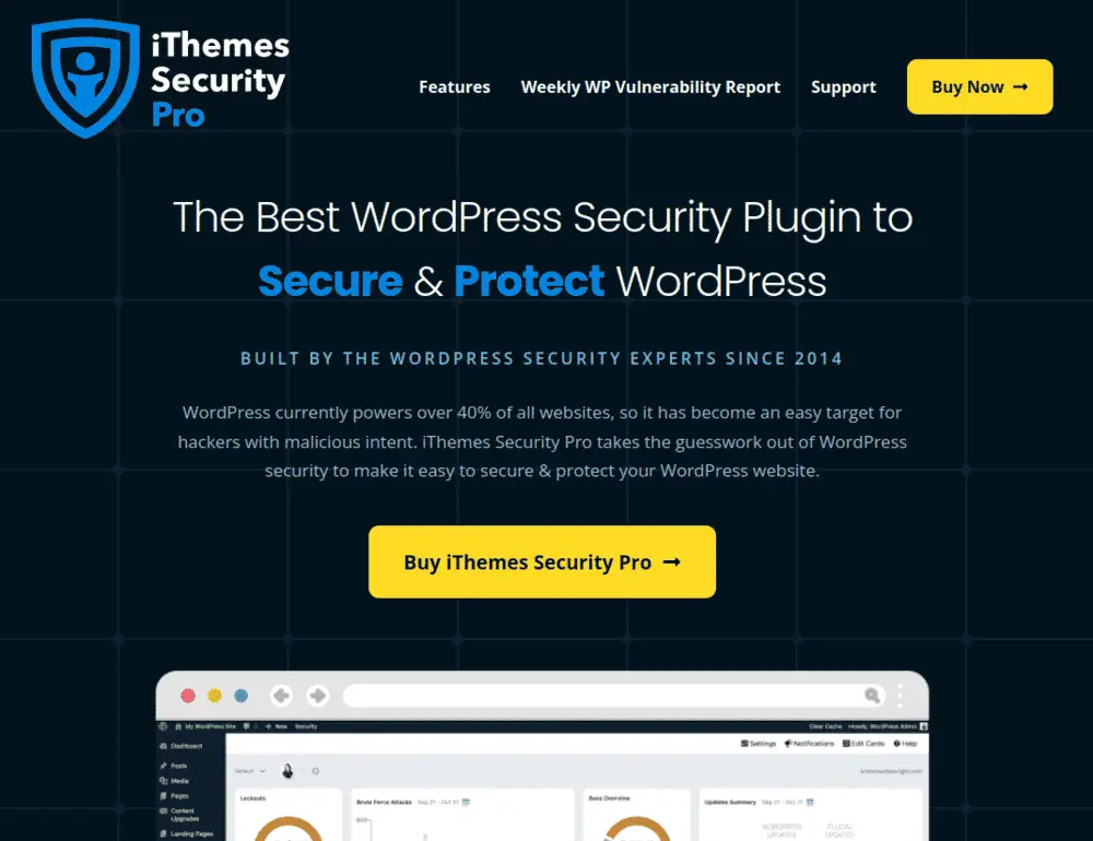 iThemes Security Plugin for WordPress