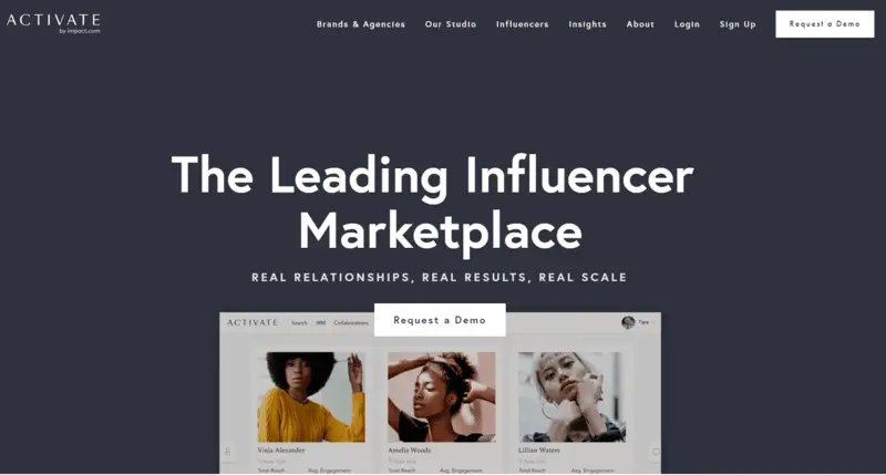 Activate Influencer Marketplace