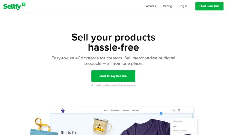 Sellfy Sell Your Products Online