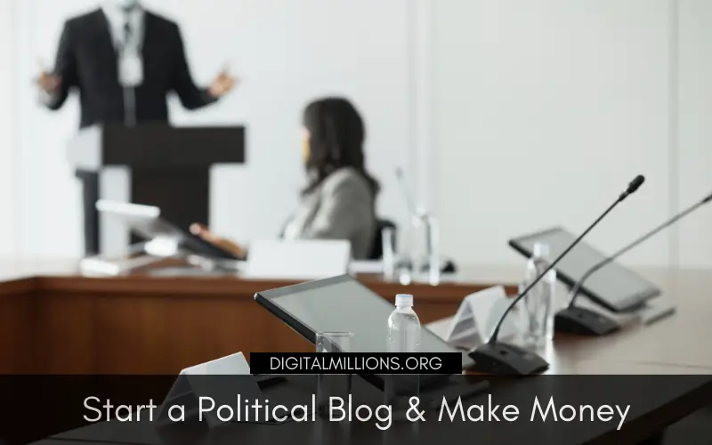 How to Start a Political Blog and Build an Income Online?